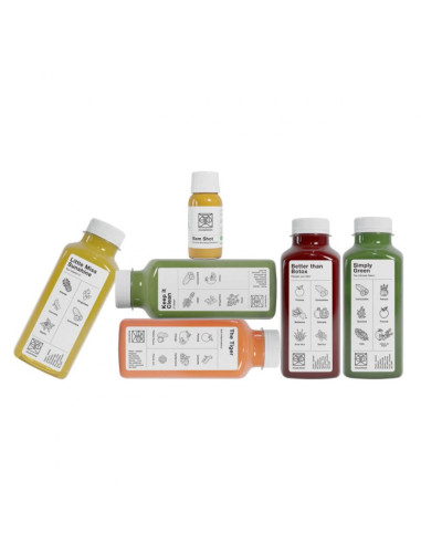 Cure de jus DETOX initié aux légumes et fruits