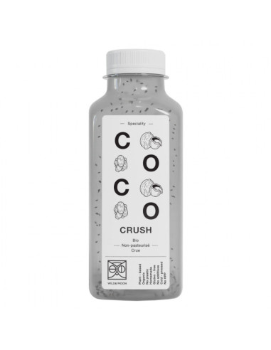 COCOCRUSH  : Eau de coco antioxydante aux graines de chia BIO 500ml