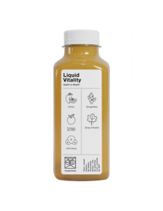 LIQUID VITALITY : Lemon ginger infusion 500ml