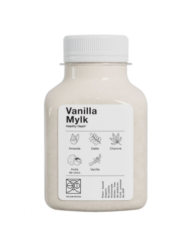VANILLA MYLK : Relaxing almond milk with vanilla and hemp 250ml