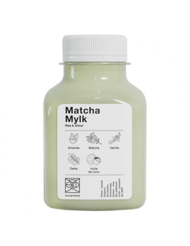 MATCHA MYLK : Lait d'amande detox au Matcha 250ml
