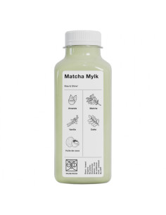 MATCHA MYLK : Lait d'amande detox au Matcha 500ml