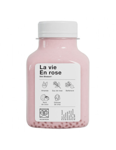 LA VIE EN ROSE : Lait d'amande BIO à la rose 250ml