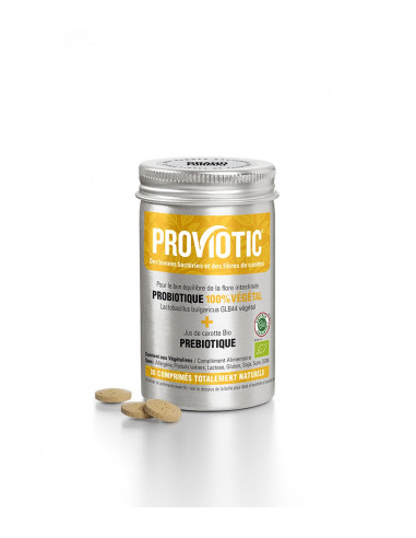 Complément alimentaire Probiotique vegan en comprimés BIO (Proviotic)