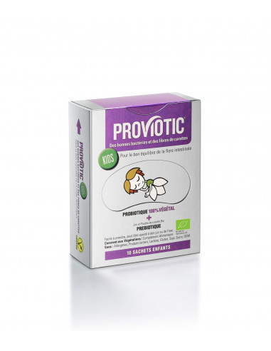 Complément alimentaire Probiotique vegan en poudre pour enfants BIO (Proviotic)
